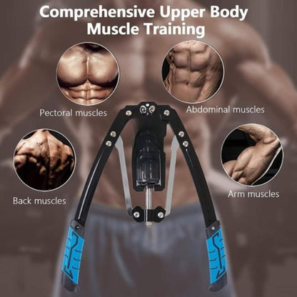 [LIMITED TIME DEAL] Arm Exerciser, Arm Muscle Training Machine, Adjustable Hydraulic Pressure 22-440Lbs, Power Twister Bar Adjustable Fitness Equipment for Men and Women-Exercise Biceps, Pectoral Muscles